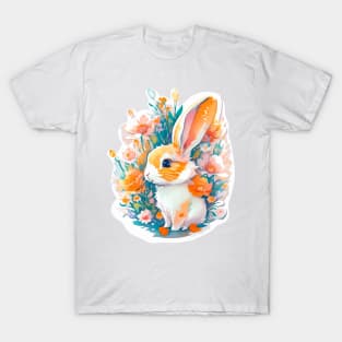 Minimal Cute Baby Rabbit T-Shirt